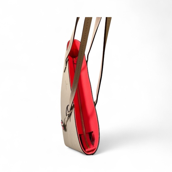 Kate Spade Abbey Street Karla in Cream and Hot Pink EUC - Picture 10 of 17